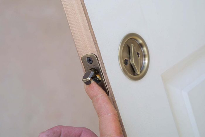 Prebored Door Hardware