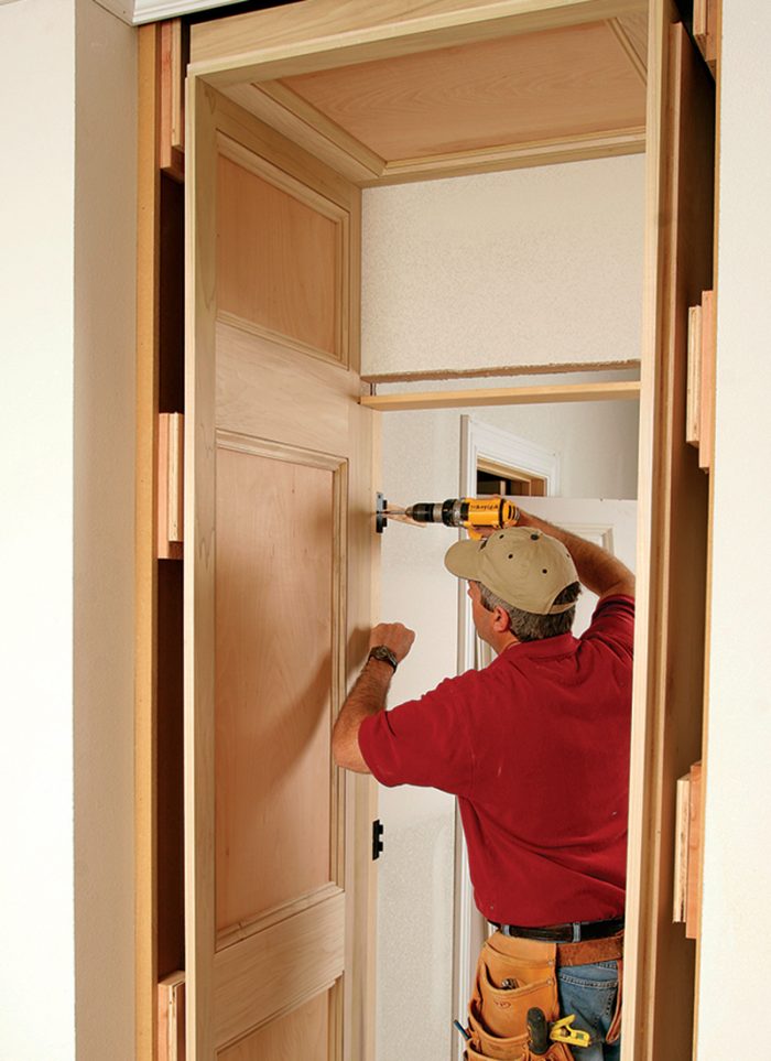 installing hinges