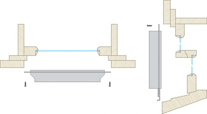 Inset-mount