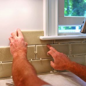 kitchen backsplash installation