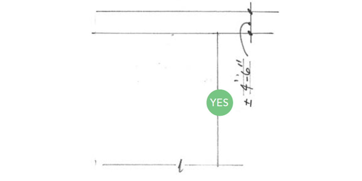 Setting out a simple boxed-eave return