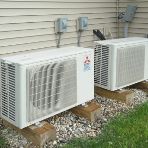 Mitsubishi mini split heat pumps