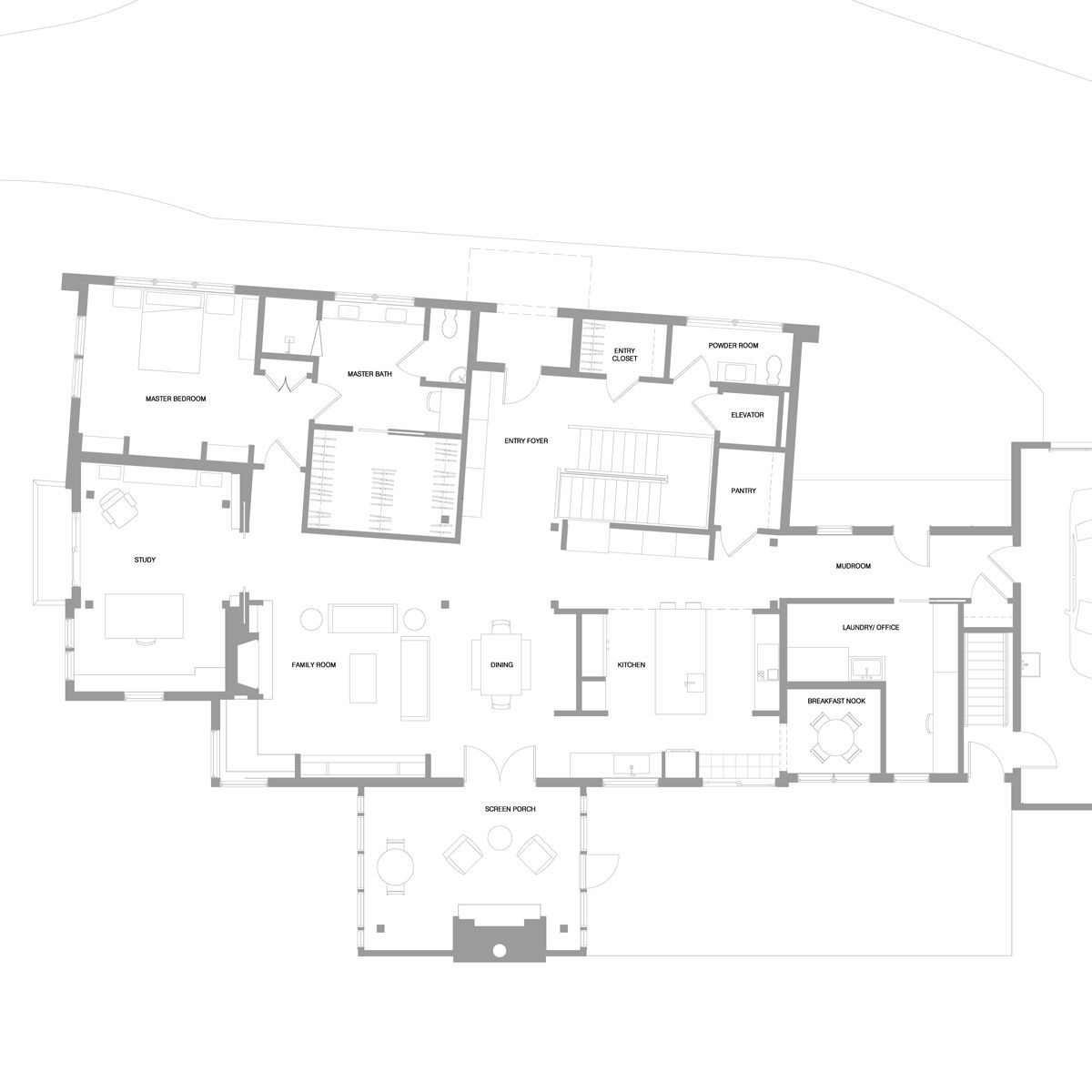 entry level plan timber frame. 