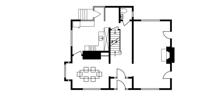 kitchen floor plan