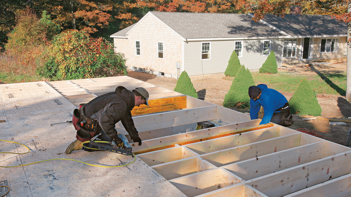 Sheathing the Floor