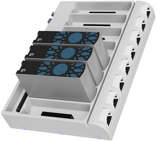 Product shot of a power management system