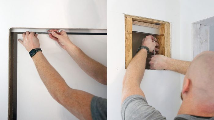 how to build a pocket door