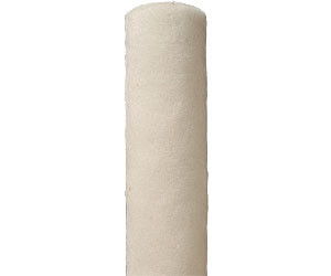 Beige synthetic lambswool applicator