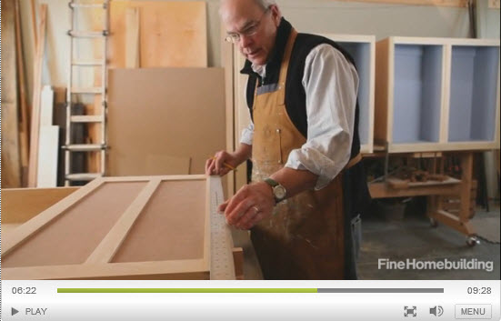 Cabinet-door video series